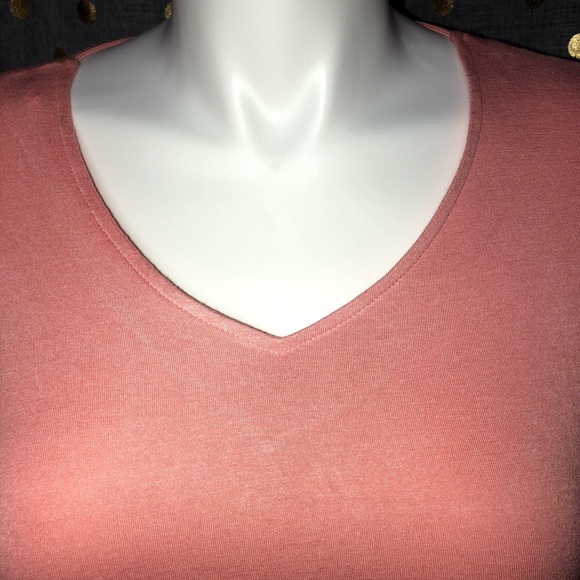 NWT Coco+Carmen peach ruffle sleeves top - Picture 2 of 7